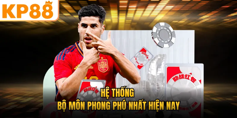 Hệ thống bộ môn phong phú nhất hiện nay
