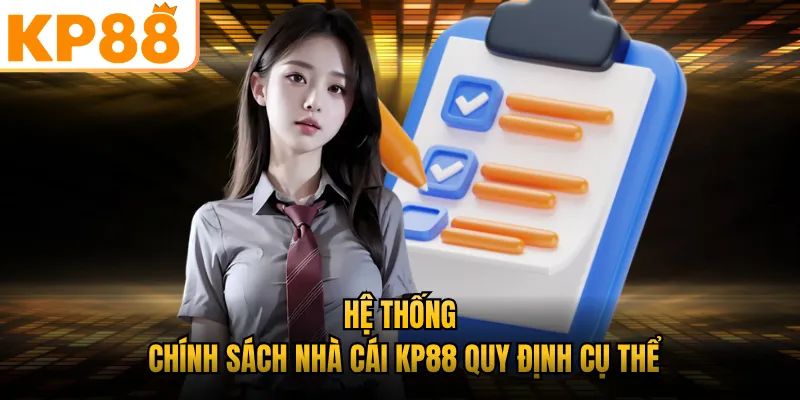 Hệ thống chính sách nhà cái KP88 quy định cụ thể